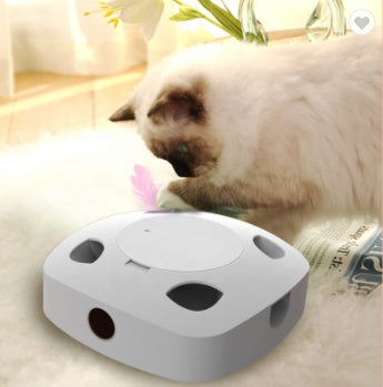 Unleash the Fun with the Funny Cat Stick Feather Smart Pet Electric Toys!