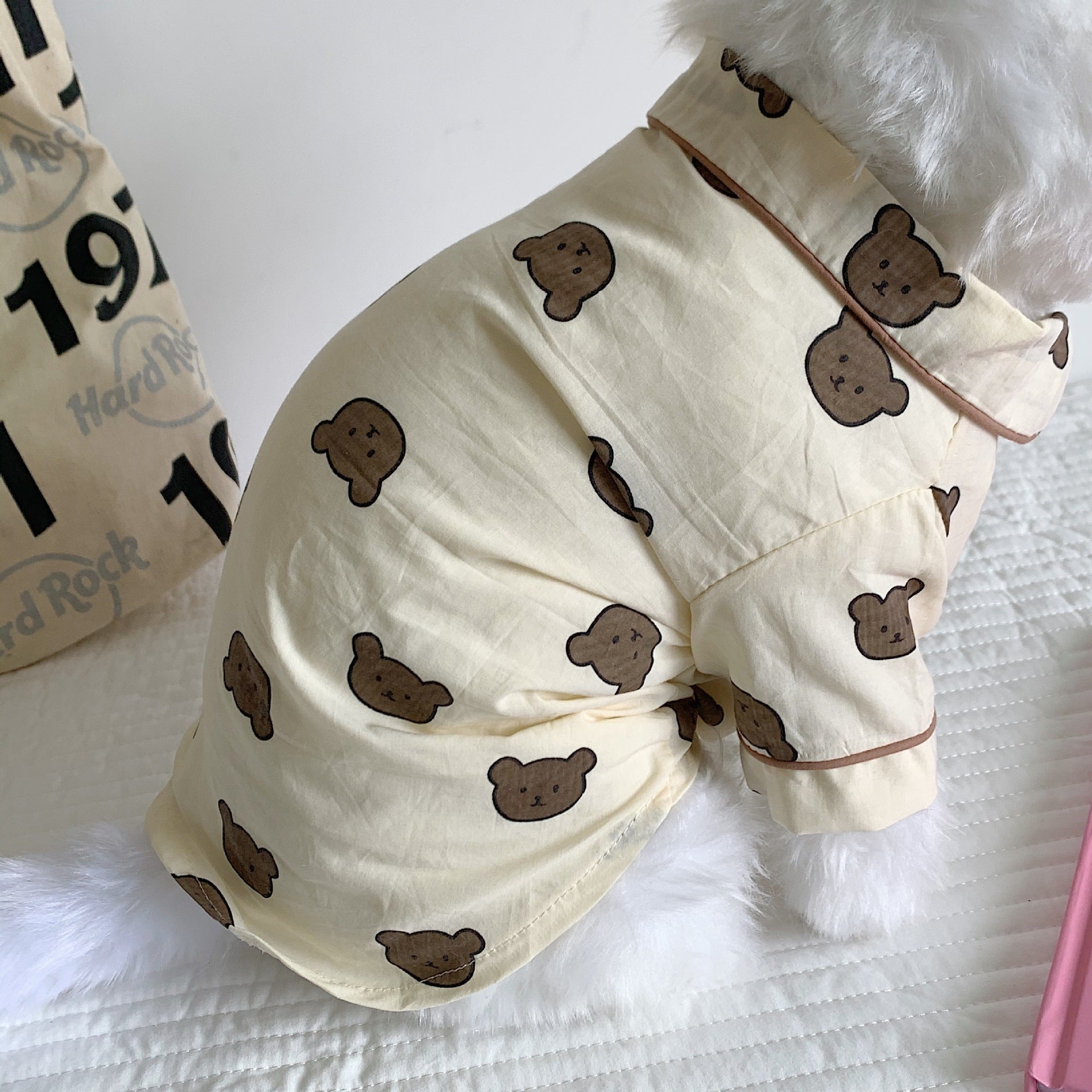 Cozy Comfort for Your Furry Friends: Pet Dogs And Cats Pajamas Shirt
