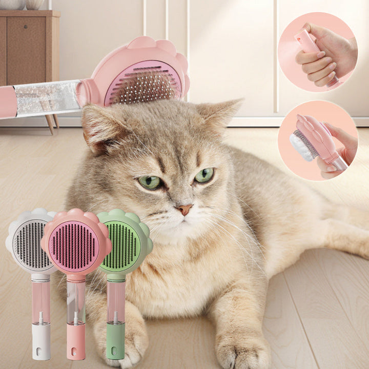 Transform Your Pet Grooming Routine with the Self Cleaning Dog Brush Comb