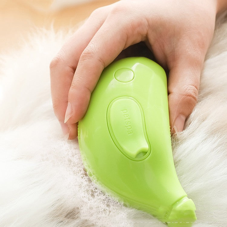 Pet Steam Brush Cat Dog Cleaning Steamy Spray
