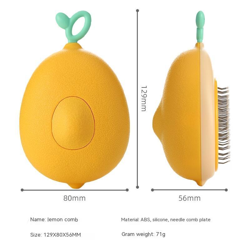 Avocado Shaped Dog Grooming Tool