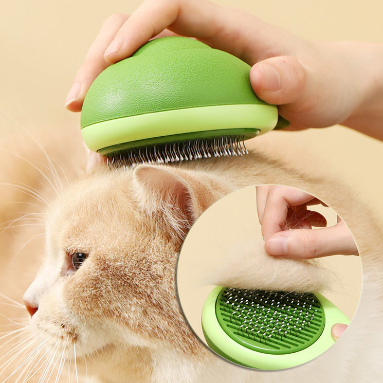Avocado Shaped Dog Grooming Tool