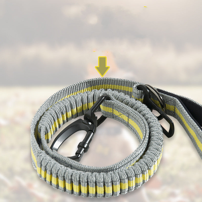 Explosion-proof Punch Elastic Retractable Dog Leash