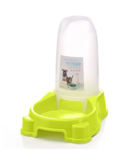 Dispenser Puppy Kitten Feeder Bowl