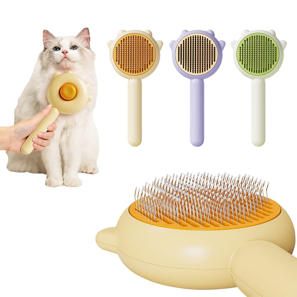 Pet Hair Cleaner Brush Cat Grooming Brush