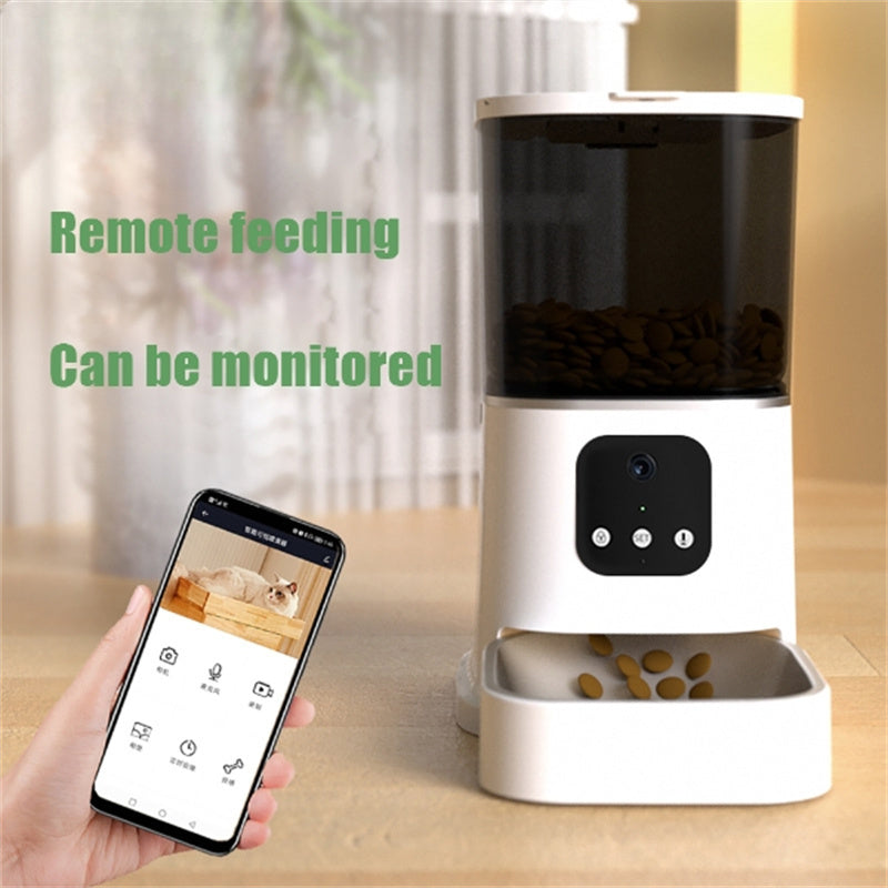 Pet Automatic Feeder  WiFi Pet Bowl