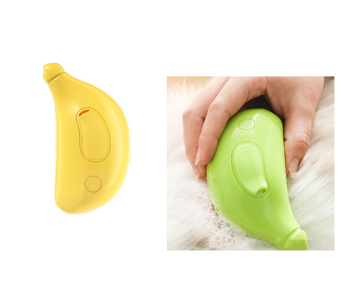 Pet Steam Brush Cat Dog Cleaning Steamy Spray