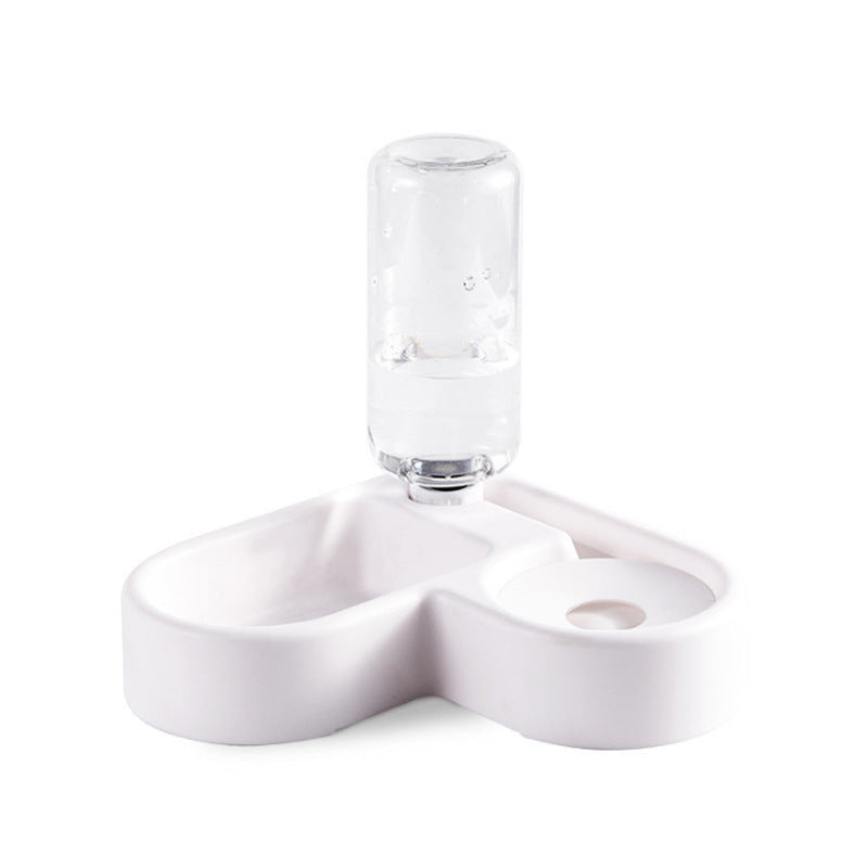 Welted corner dog heart shape