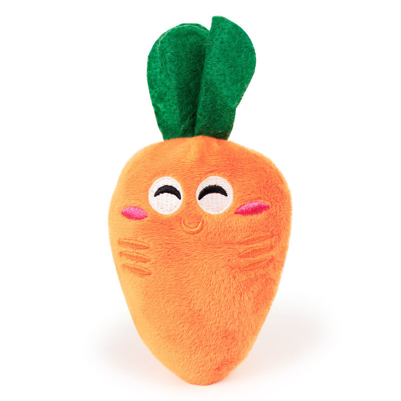 Pet Dog Toys Carrot Plush Toy