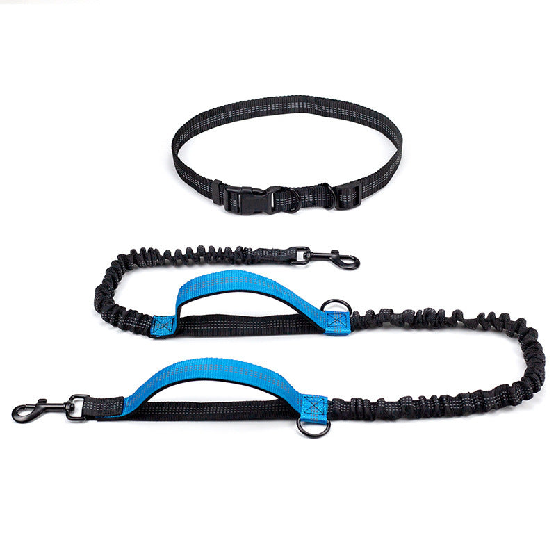 Double Telescopic Dog Leash Dog Chain Lead Rope