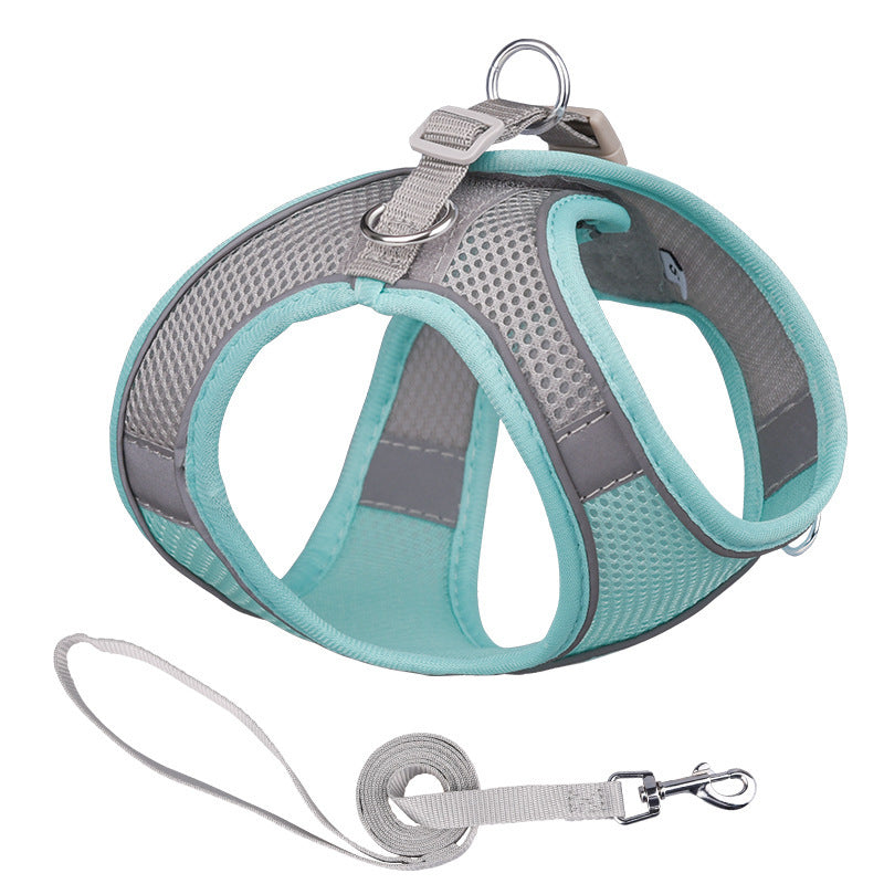 Reflective Breathable Dog Hand Holding Rope Leash