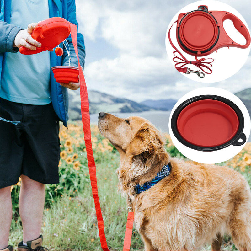 Outdoor Dog Walking Portable Holding Rope