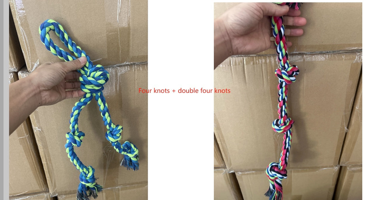Heavy-Duty Rope Knot Dog Toys