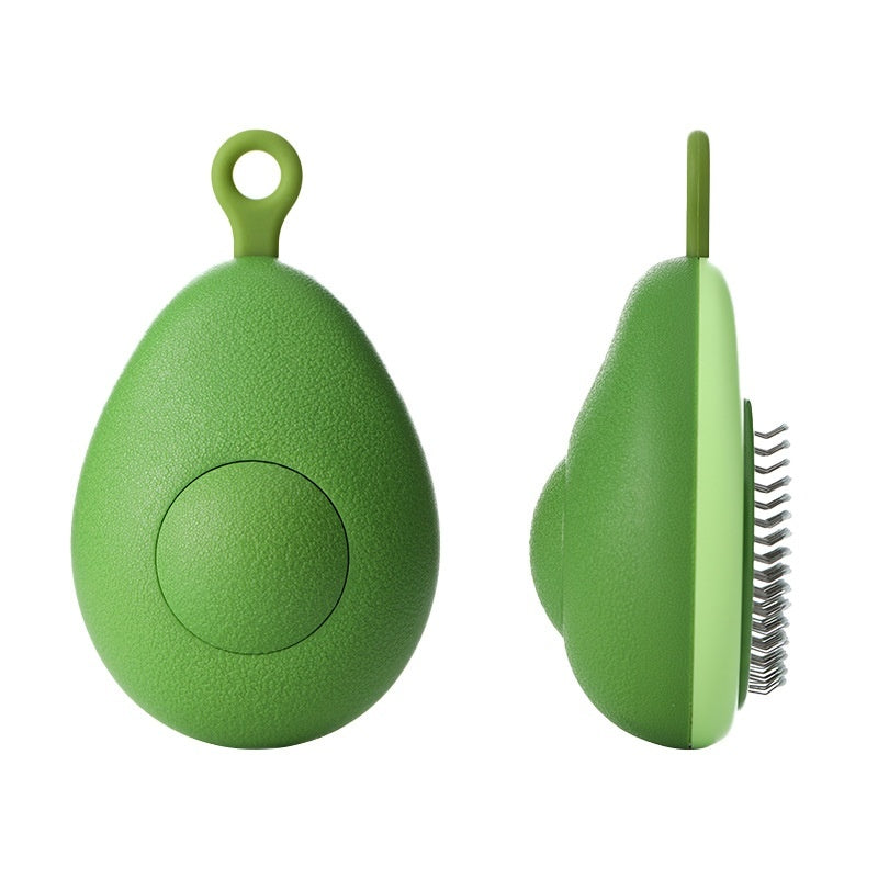 Avocado Shaped Dog Grooming Tool