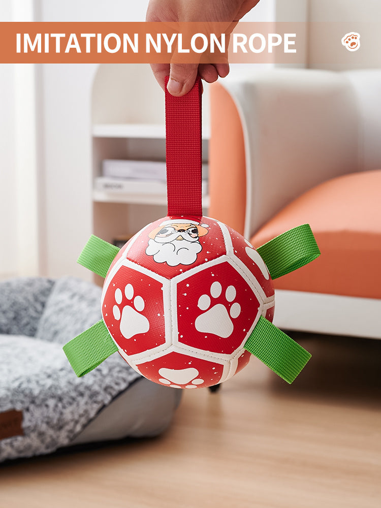 Dog Soccer Balls Toy With Sraps Halloween