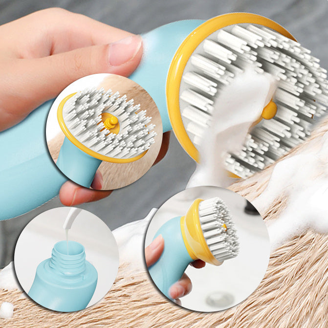 New Hand-held Pet Bath Brush