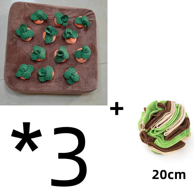 Pet Dog Toys Carrot Plush Toy